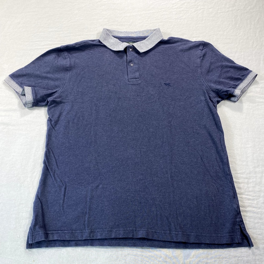 Rodd & Gunn Polo Shirt Adult XL Blue Sports Fit Golf Casual Preppy‎ Mens